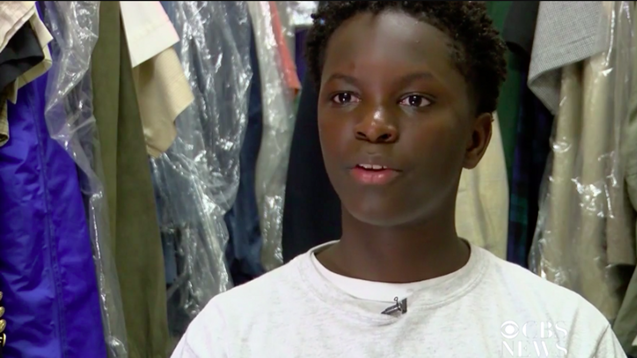 Louisiana teenager opens donation closet to make sure everyone at his school has nice things to wear