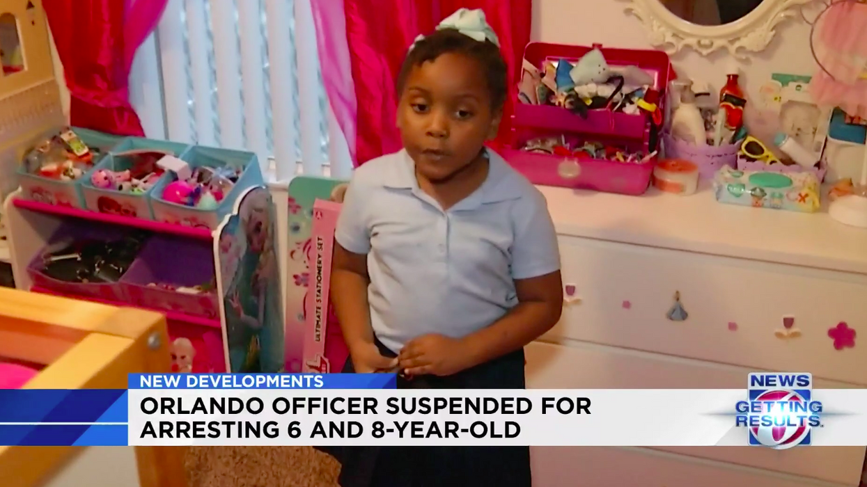 Cop suspended and facing an investigation after arresting 6- and 8-year-olds without permission