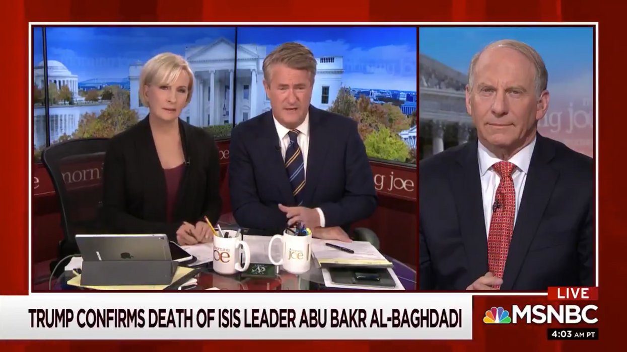 Joe Scarborough: Trump ‘sounded like Saddam Hussein’ and ‘Muammar Gaddafi’ in description of al-Baghdadi’s death