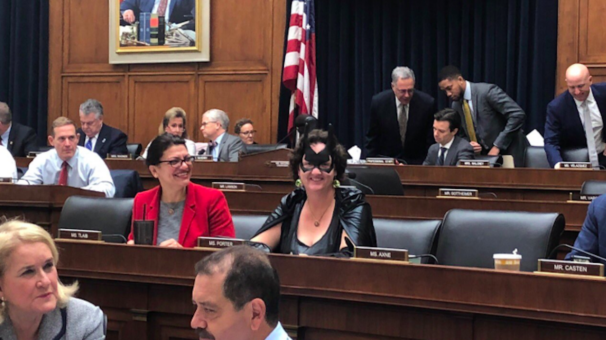Democrat wears 'batgirl' costume to impeachment vote, and social media erupts with ridicule