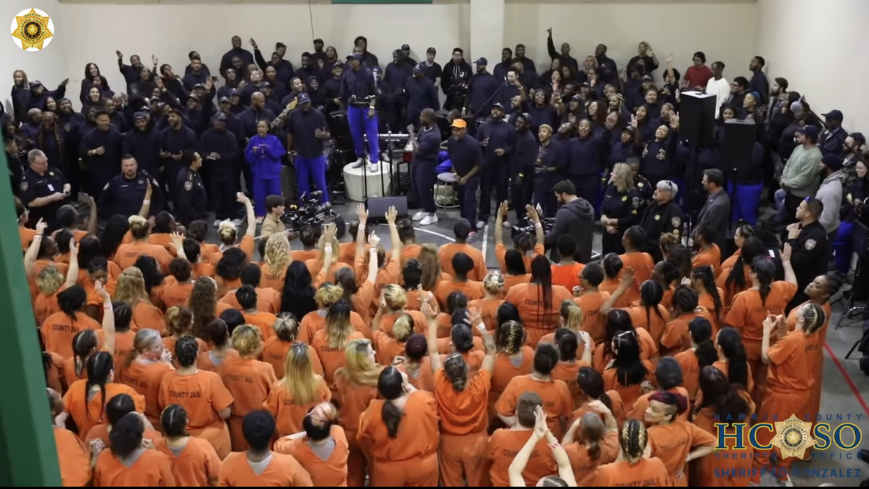 Kanye West held a surprise worship service in a jail — now an atheist group is demanding it never happen again
