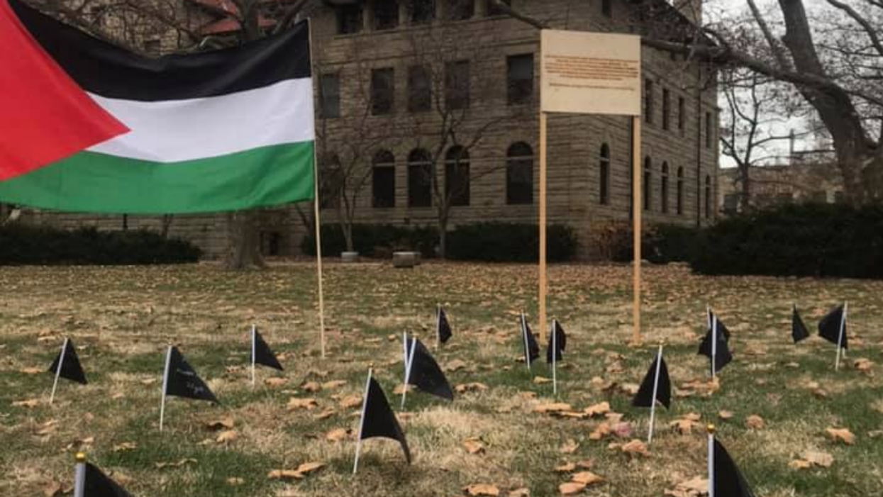 Students at Oberlin College commemorate jihadi terrorists in memorial display