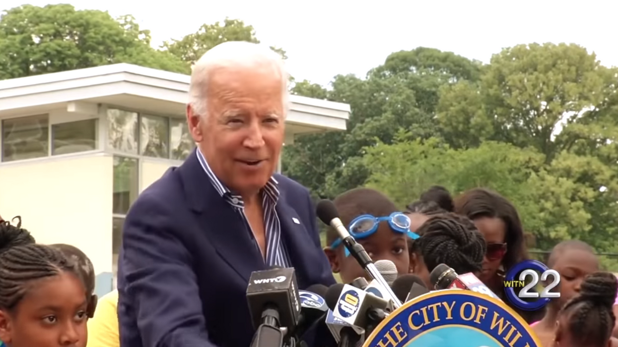 'I love kids jumping on my lap': A bizarre Joe Biden stump speech about leg hair and roaches is going viral and leaving many creeped out