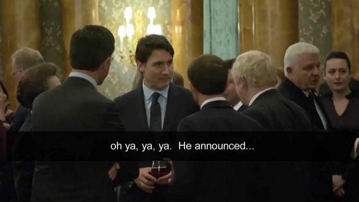 Video: NATO leaders caught on camera appearing to mock Trump behind his back, Trump responds calling Canadian PM 'two-faced'