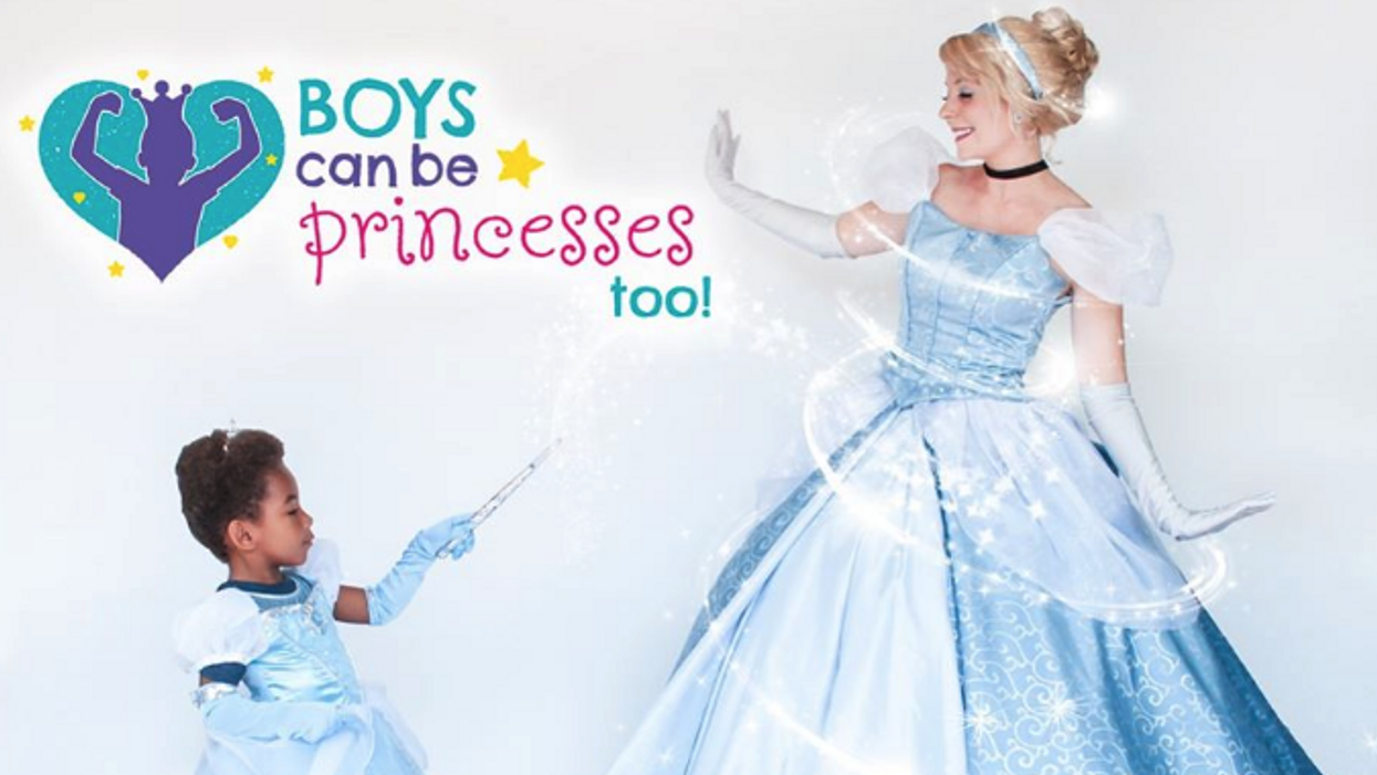 'Boys Can Be Princesses, Too' photographer takes photos of boys dressed up as princesses to normalize crossdressing
