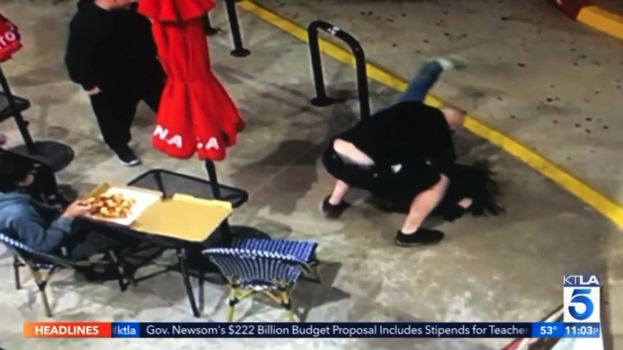 VIDEO: California homeless man reportedly tries to kidnap a 6-year-old girl when her Army veteran uncle intervenes and takes him to the ground