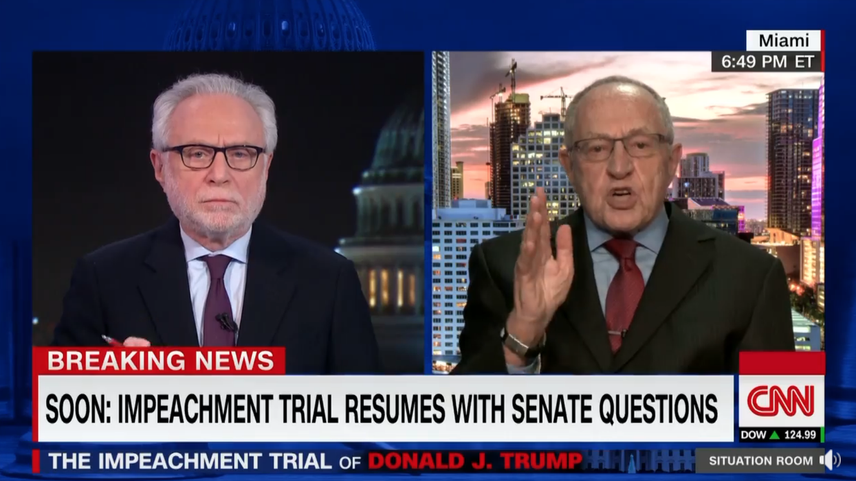 Alan Dershowitz rages against CNN — while on air with CNN — for ‘total distortion’ of his comments