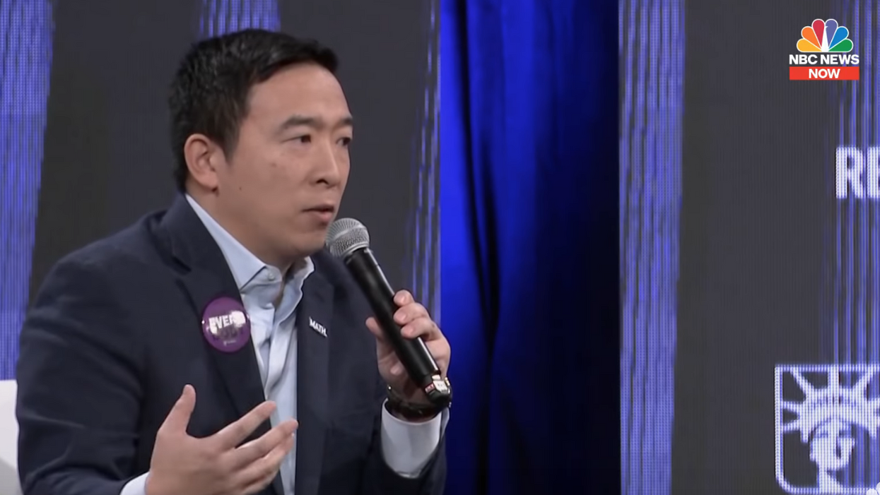 Andrew Yang accused of 'demonizing' abortion for saying that it isn't something to celebrate