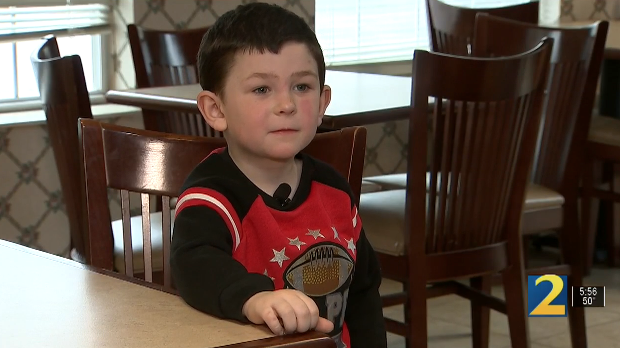 Heroic 5-year-old boy rescued his toddler sister, the family dog, and seven other relatives from a burning house