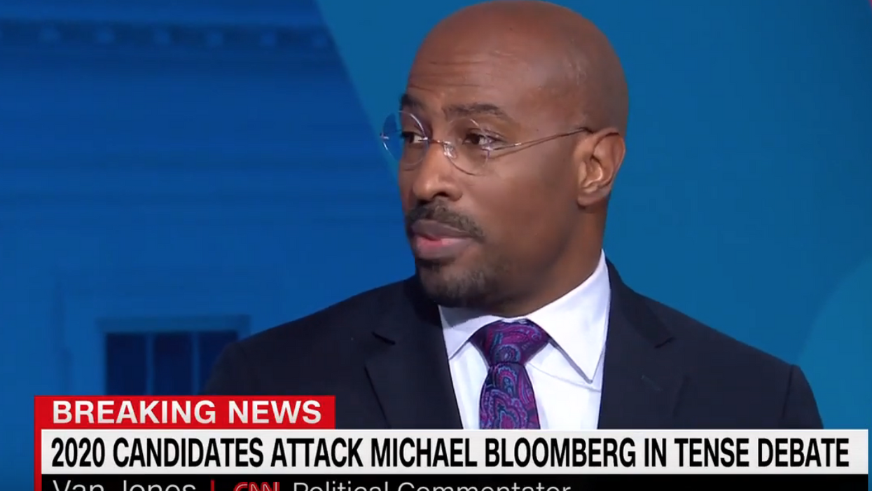 Despite crowded 2020 field, CNN’s Van Jones laments that Democrats ‘should have other choices’ than Sanders and Bloomberg