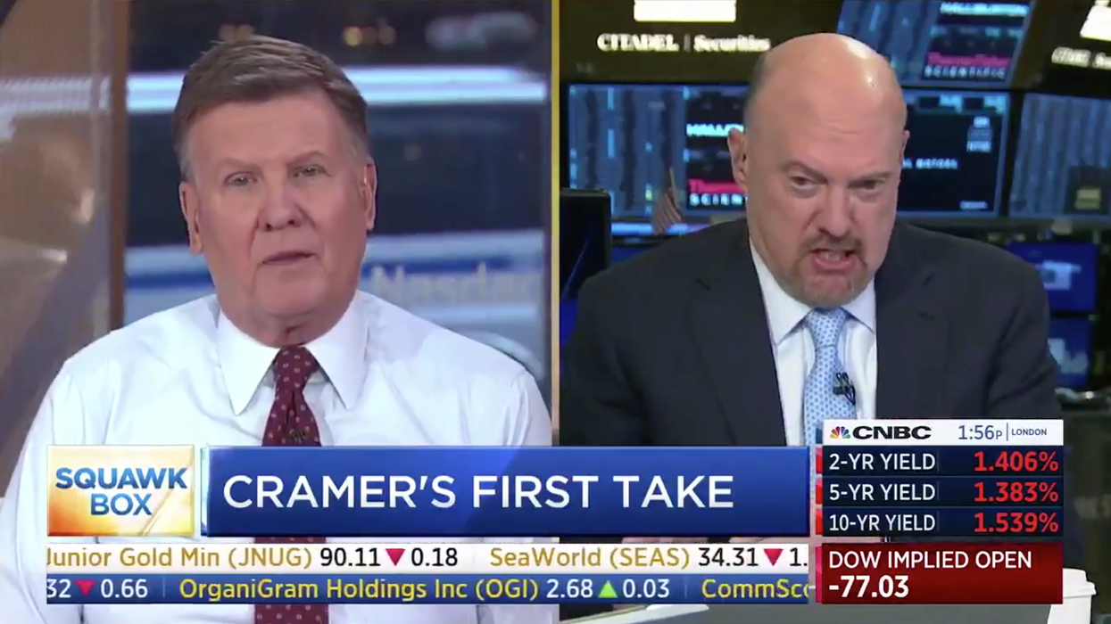 CNBC's Jim Cramer on Bernie Sanders: 'Is he really a socialist or is he a communist?'