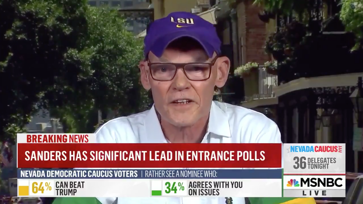 James Carville rips DNC as Bernie Sanders wins Nevada: 'One of the truly stupid parties in the world'