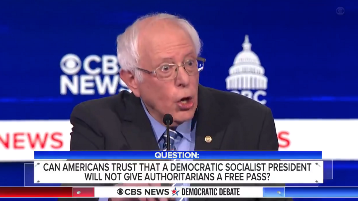 VIDEO: Bernie was given two more chances to denounce Castro's Cuba during and after Tuesday's debate — instead he gushed over it again
