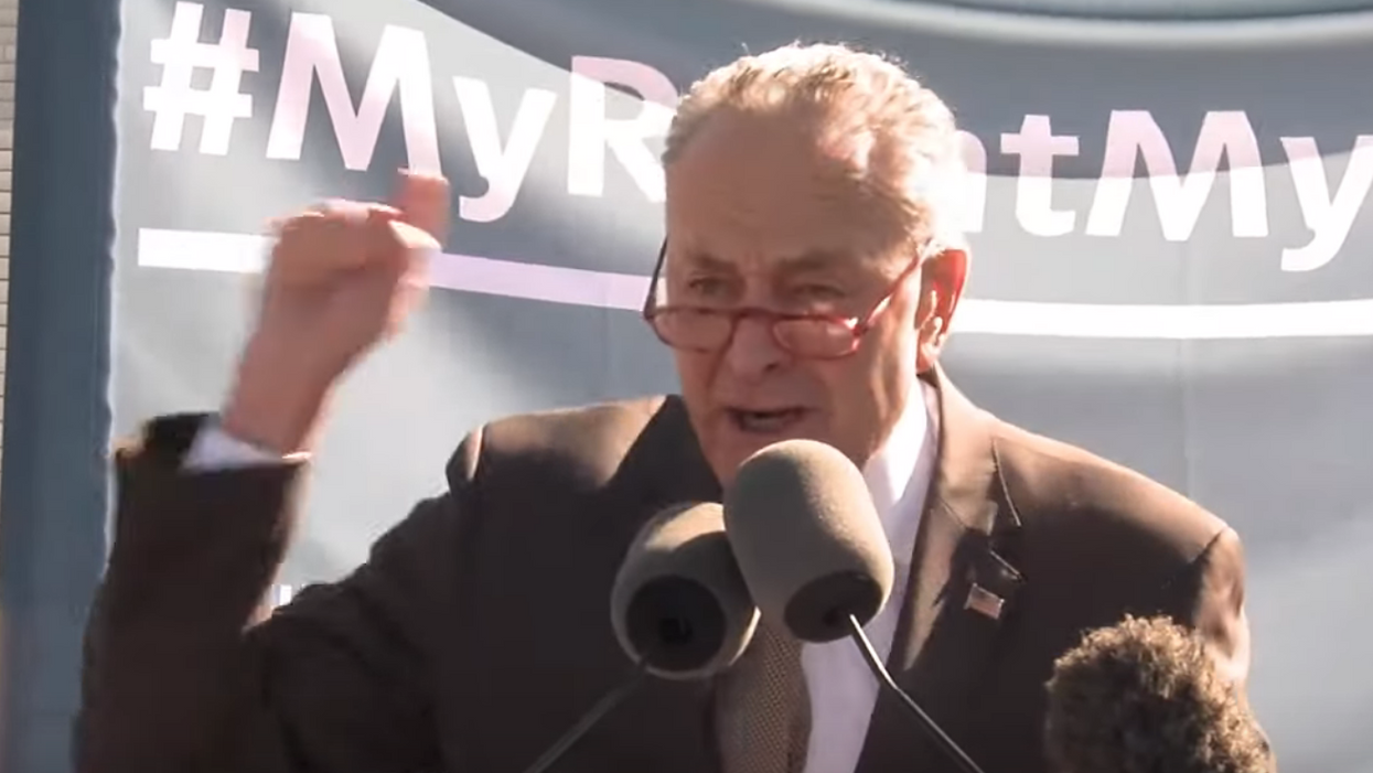 Chuck Schumer threatens that Justices Gorsuch and Kavanaugh 'will pay the price' for 'awful' pro-life rulings they haven't even made yet