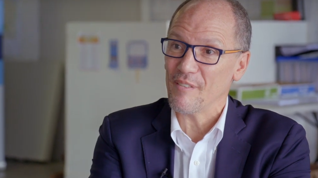 When pressed on his extreme abortion comments, DNC chair questions the faith of Trump supporters