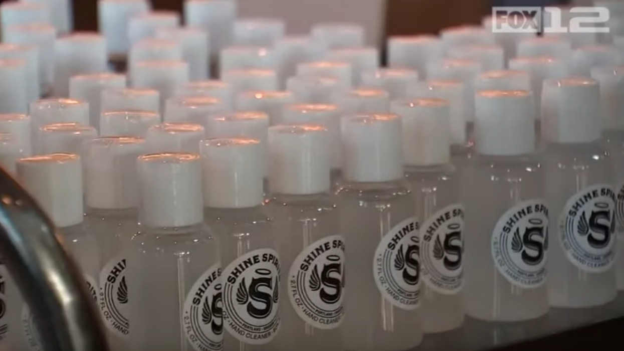 Oregon distillery makes free hand sanitizer amid coronavirus outbreak