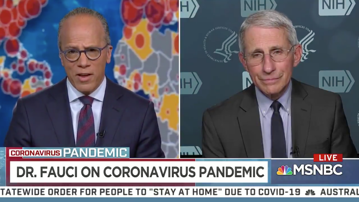 Dr. Fauci credits President Trump's China travel ban — opposed by Joe Biden — with preventing Italy's disaster in US