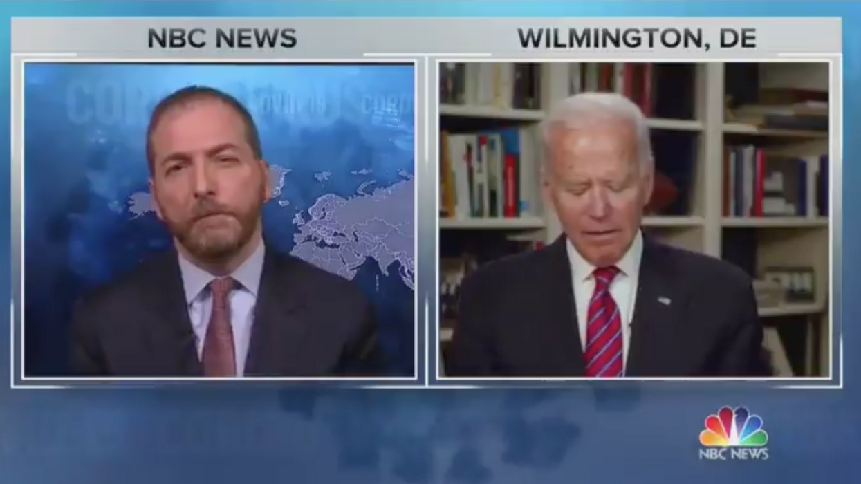 NBC's Chuck Todd asks if President Trump has 'blood on his hands' and not even Joe Biden agrees with him