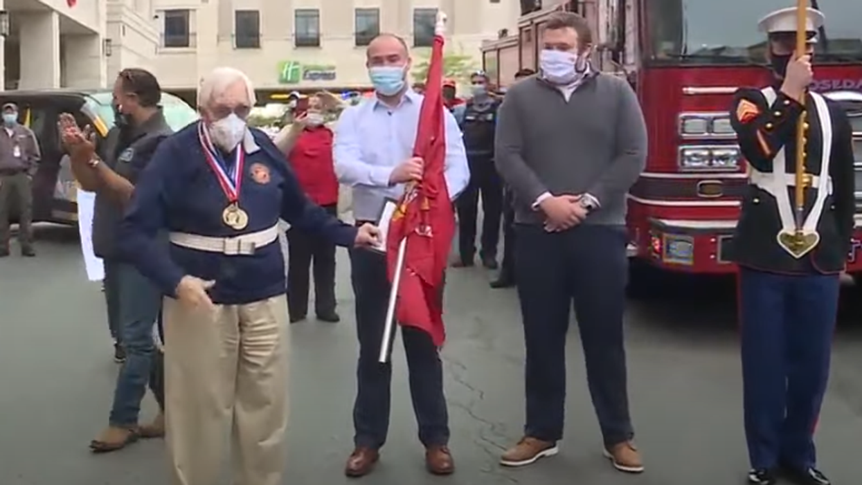 99-year-old World War II Marine veteran defeats coronavirus: 'I'm a warrior, not a worrier'