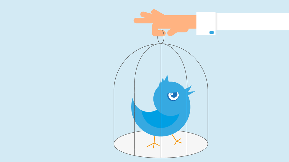 No religious liberty rights, but a right to someone else’s Twitter account?!