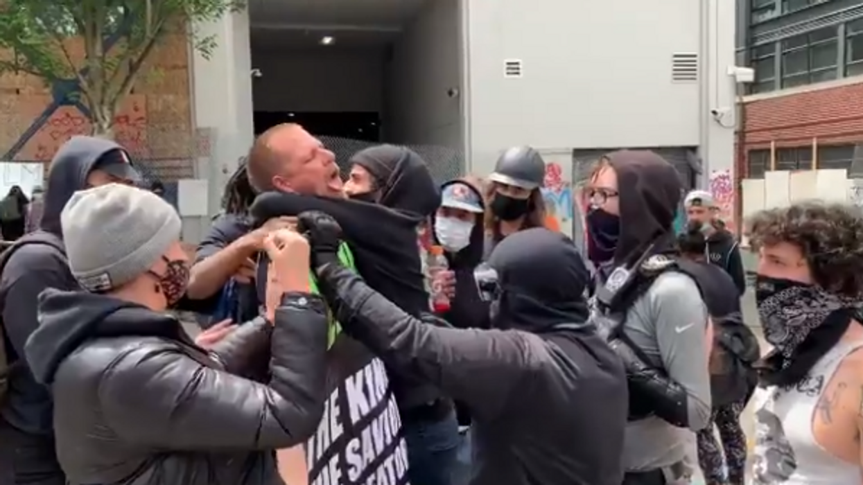 Street preacher attacked in Seattle's autonomous zone: 'Stop choking me!'