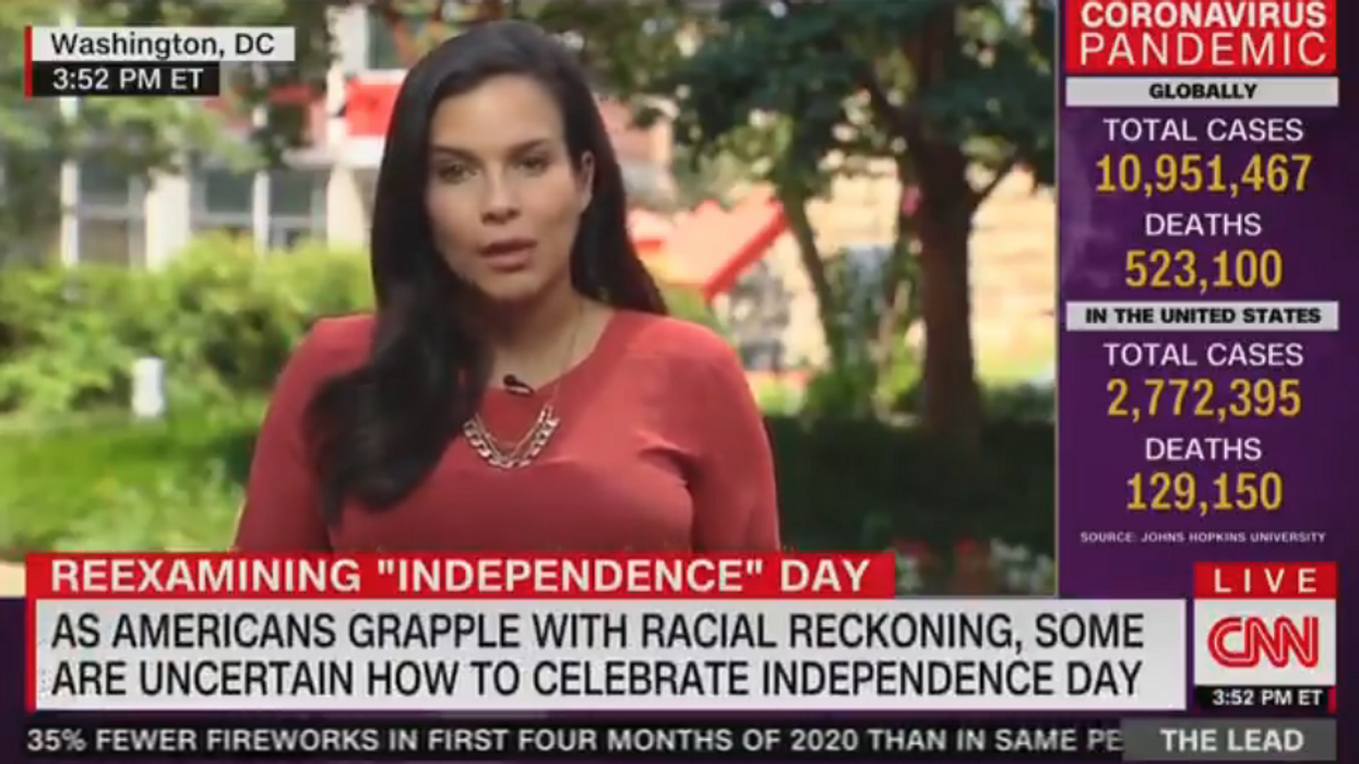 CNN reporter calls Mt. Rushmore a 'monument of two slave owners' on land 'wrestled away from Native Americans'