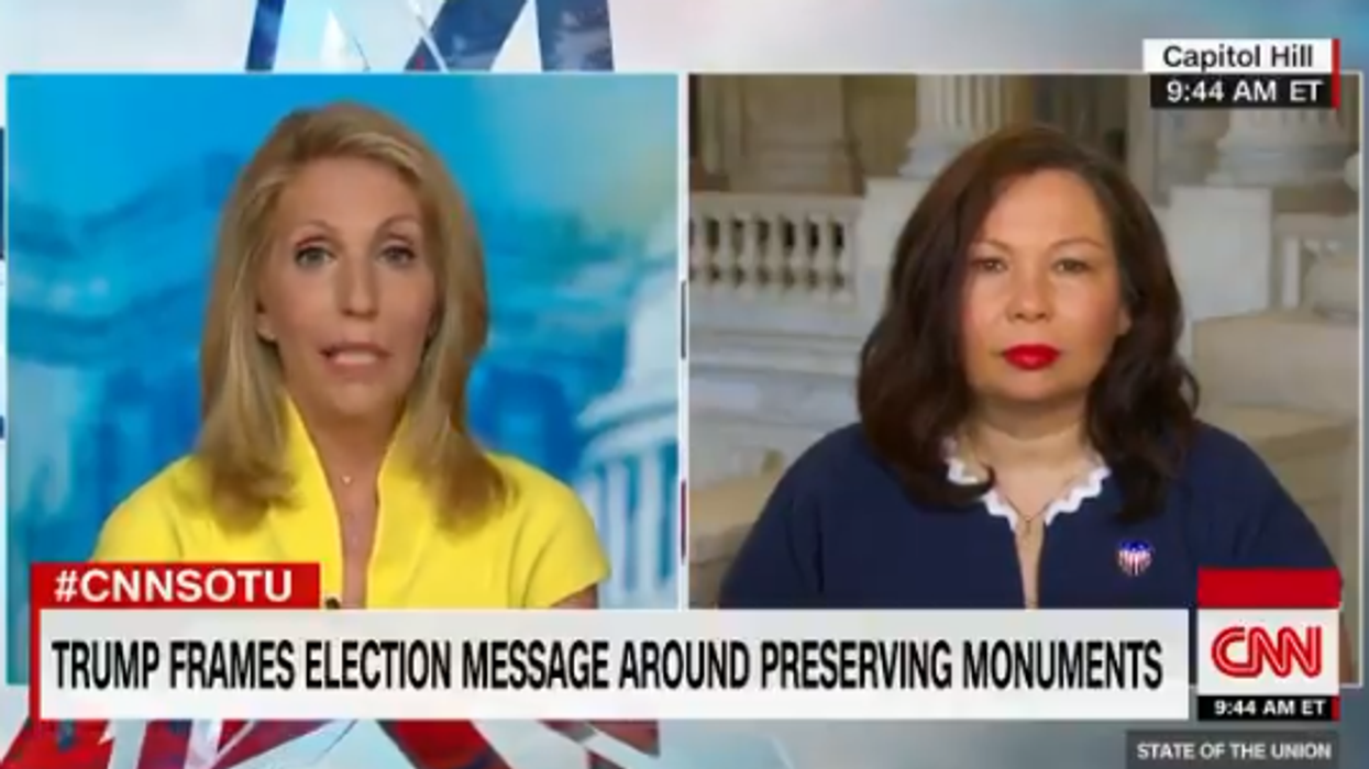 Democratic Sen. Tammy Duckworth says she's open to tearing down George Washington, Thomas Jefferson statues