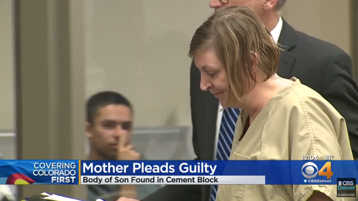 Mother of 7-year-old boy found encased in concrete in an animal crate gets maximum sentence