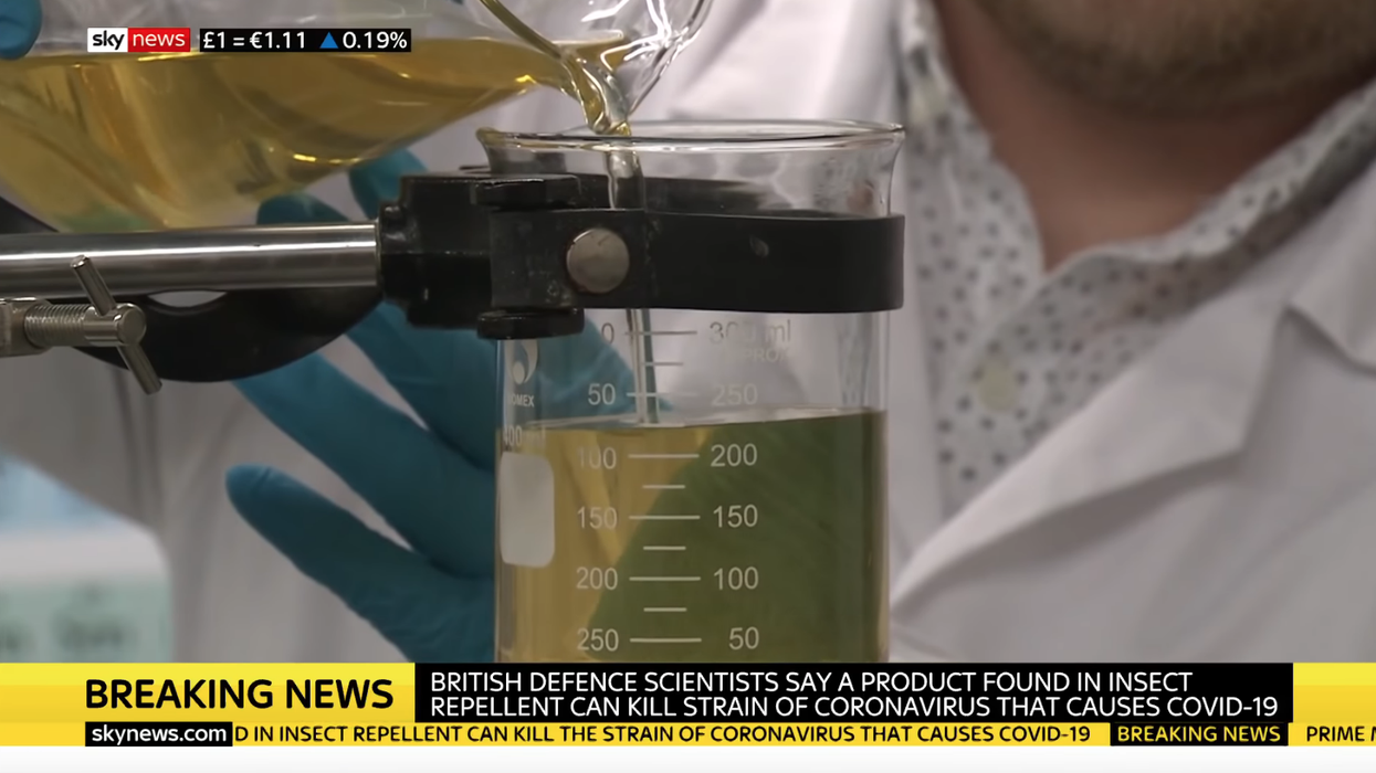 An ingredient found in mosquito spray can kill COVID-19, scientists say