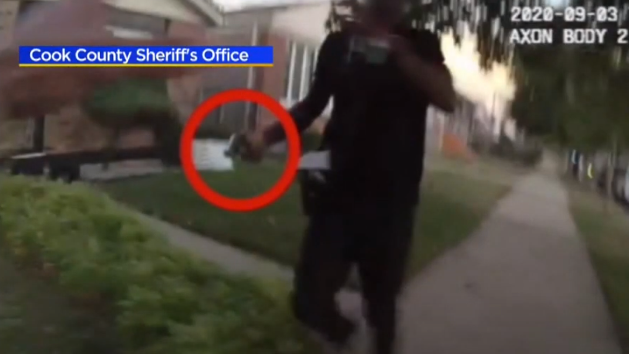 Sheriff's office releases bodycam video of deputy shooting allegedly armed man running from traffic stop in Chicago