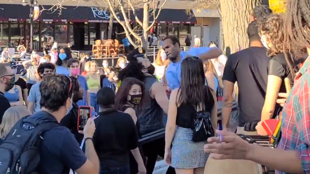 Violence breaks out at Biden rally in Wisconsin