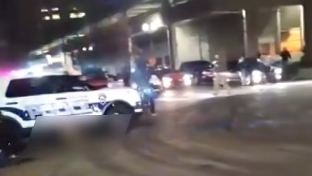 VIDEO: Tacoma police vehicle plows through crowd, officer placed on leave