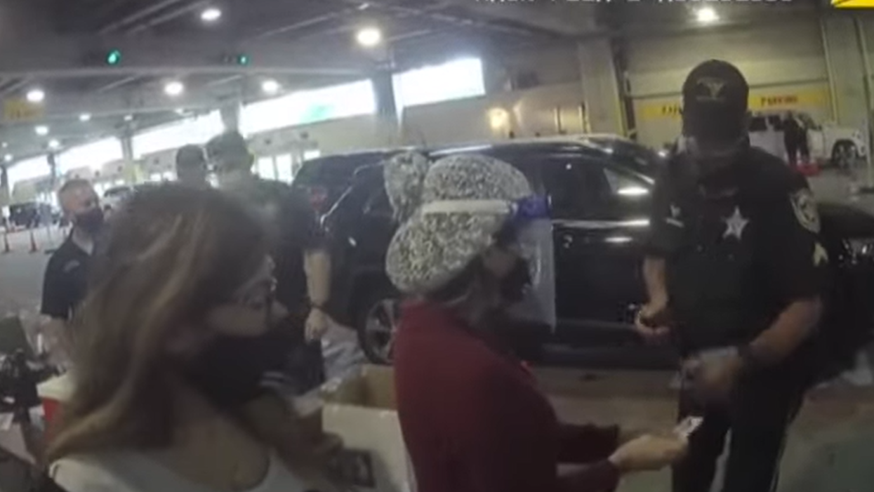 WATCH: Bodycam video shows Florida women getting busted dressing up as 'grannies' to get COVID-19 vaccines