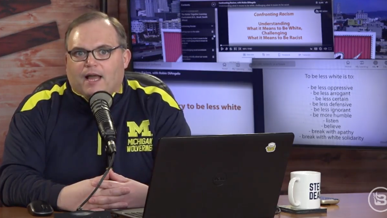 WATCH: Steve Deace atones for his 'whiteness' with a limerick/rap