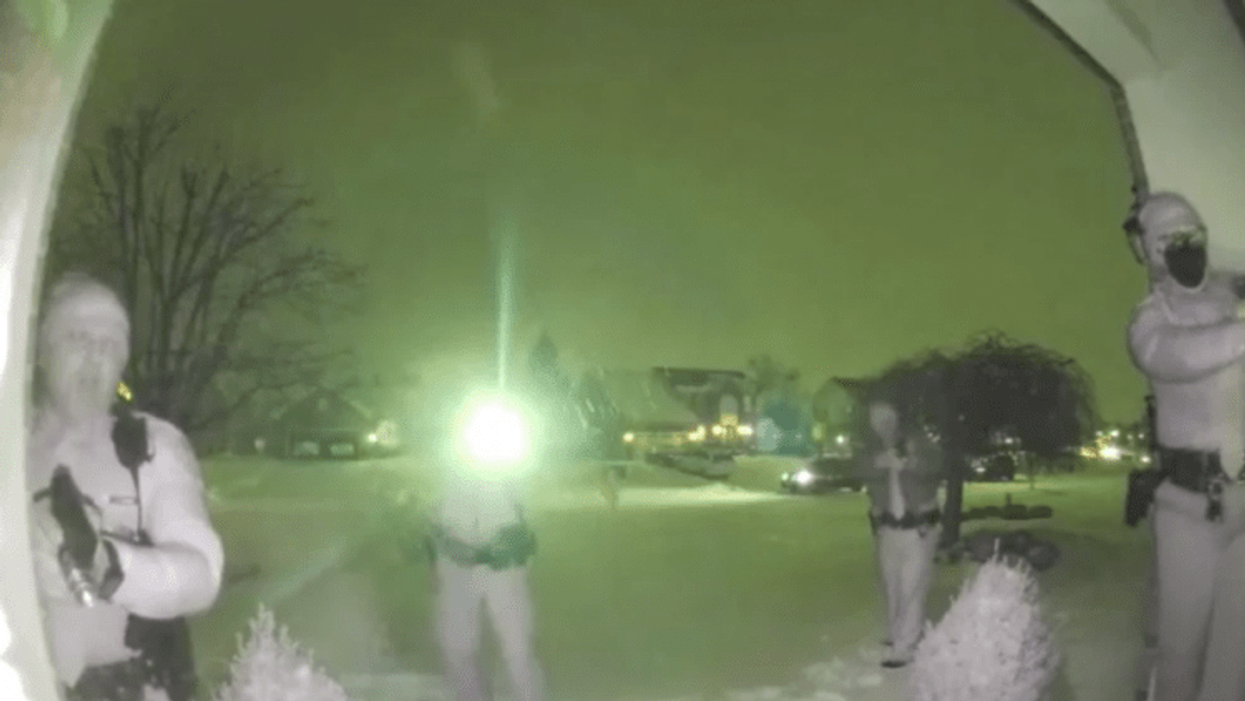 Insane doorbell camera video shows Ohio deputy literally dodge a bullet, make shooter pay