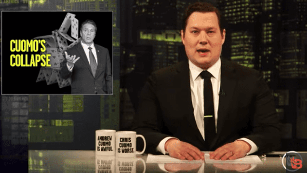 Stu Does America: '...and stupid Chris Cuomo is at his house in the Hamptons getting tested'