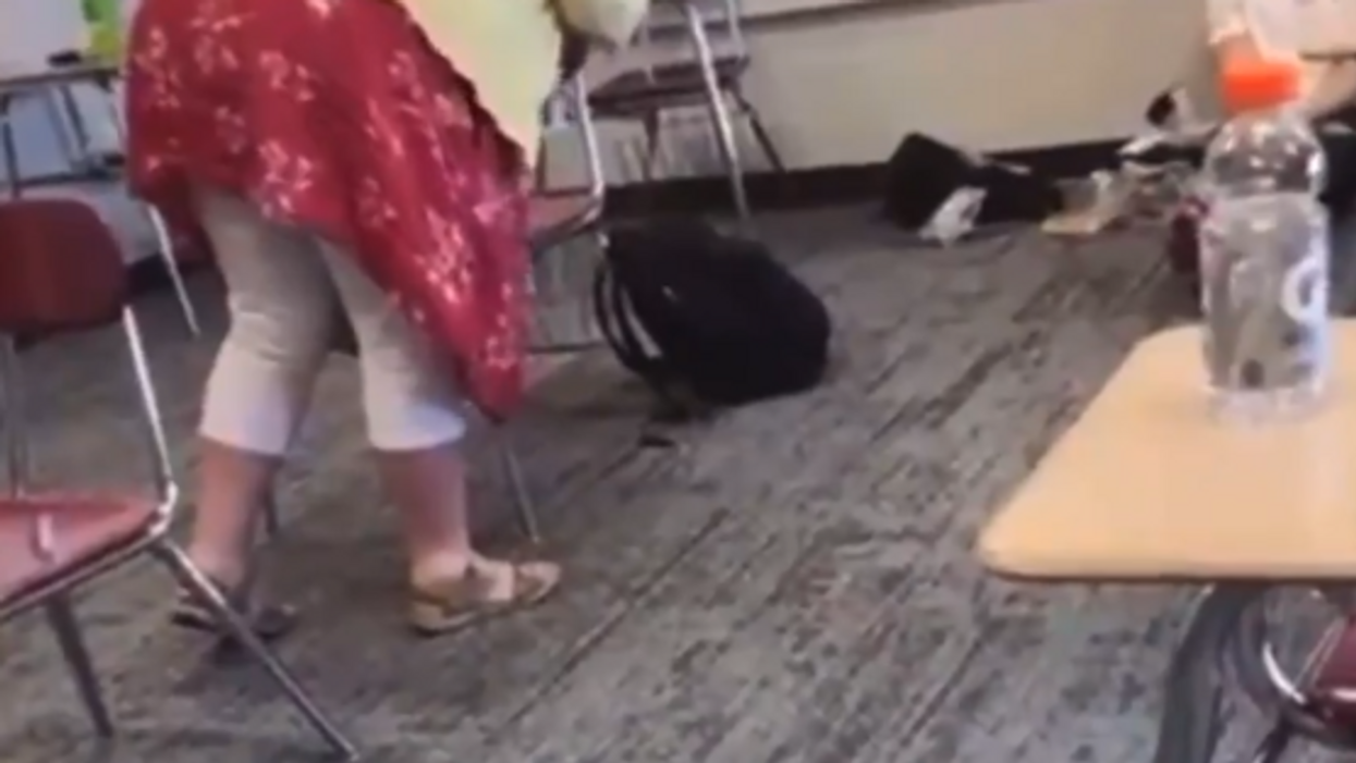 Teacher reportedly placed on leave after she was caught on video scolding student for not wearing a mask: 'You're a jerk!'