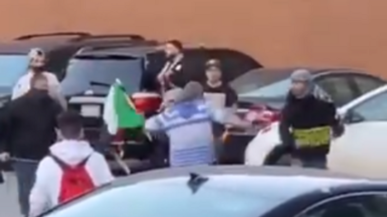 VIDEO: Jews attacked by pro-Palestinian protesters in Toronto. Anti-Semitic chants hurled in London: 'F*** Jews, rape their daughters!'