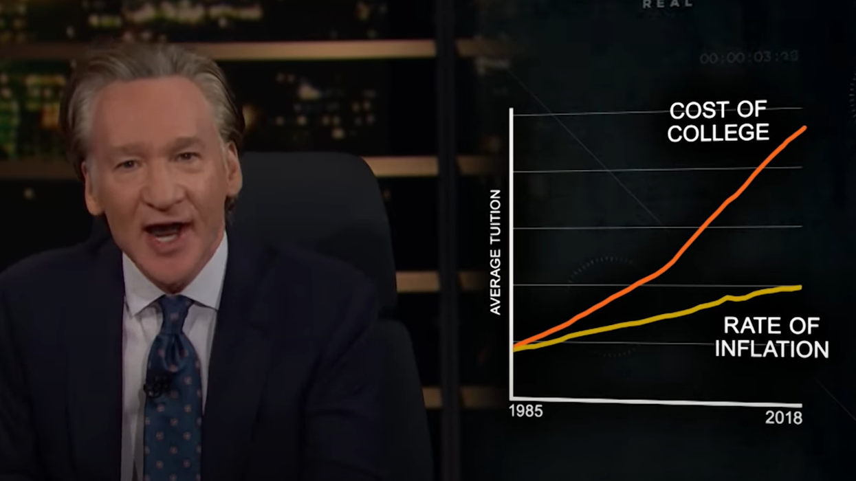 Bill Maher rails against 'free college,' trashes higher education as a 'grift' like Scientology with 'overpaid babysitters'