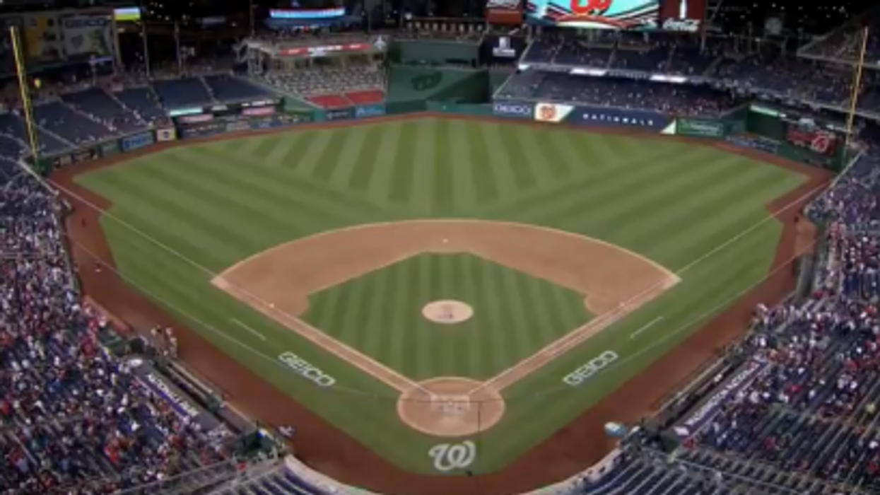 VIDEO: Chaotic scene at Nationals game as fans panic when gunfire erupts outside Nationals Park