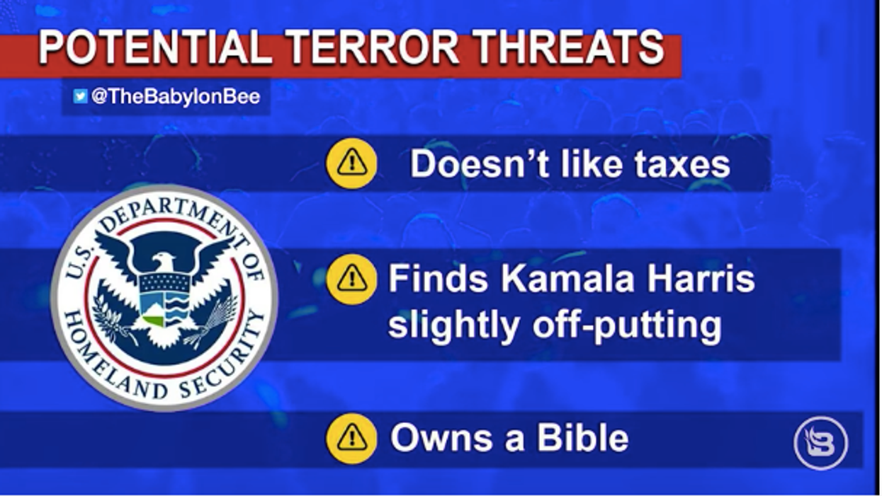 WATCH: Pat Gray reacts to The Babylon Bee's satirical LIST of 'potential terrorist threats'