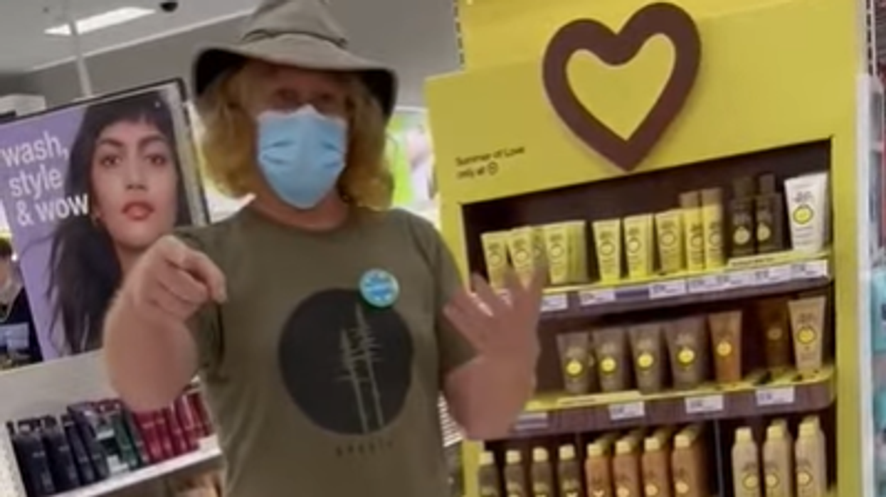 VIDEO: Man creepily stalks woman around Target for not wearing mask, encourages others to shame her: 'You're a bad American'