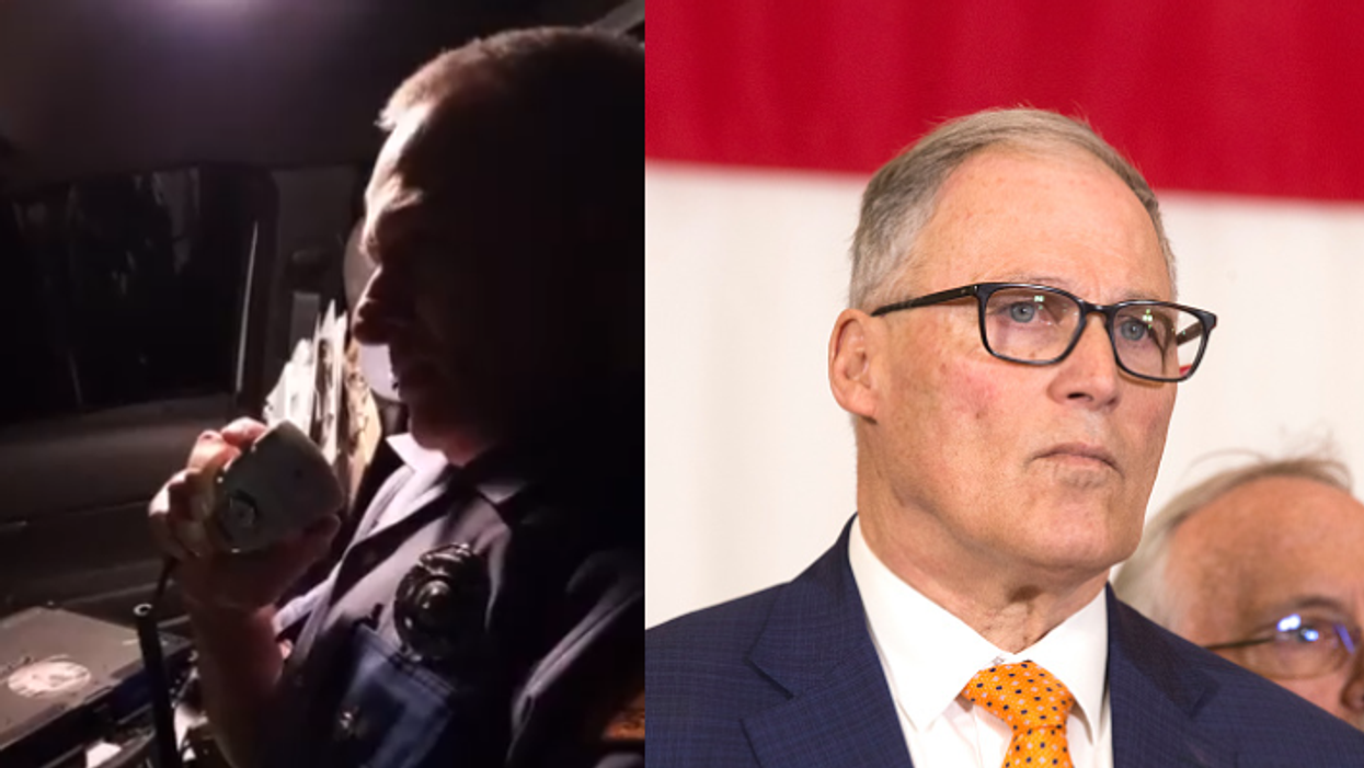 Washington state trooper of 22 years delivers emotional sign-off after being fired because of vaccine mandate: 'Gov. Jay Inslee can kiss my a**'