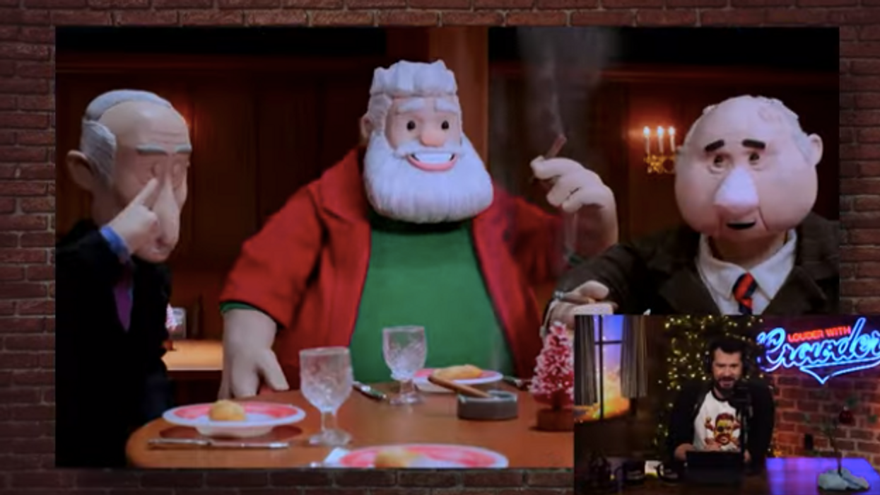 WATCH: Crowder's response to GARBAGE 'Santa Inc' Trailer