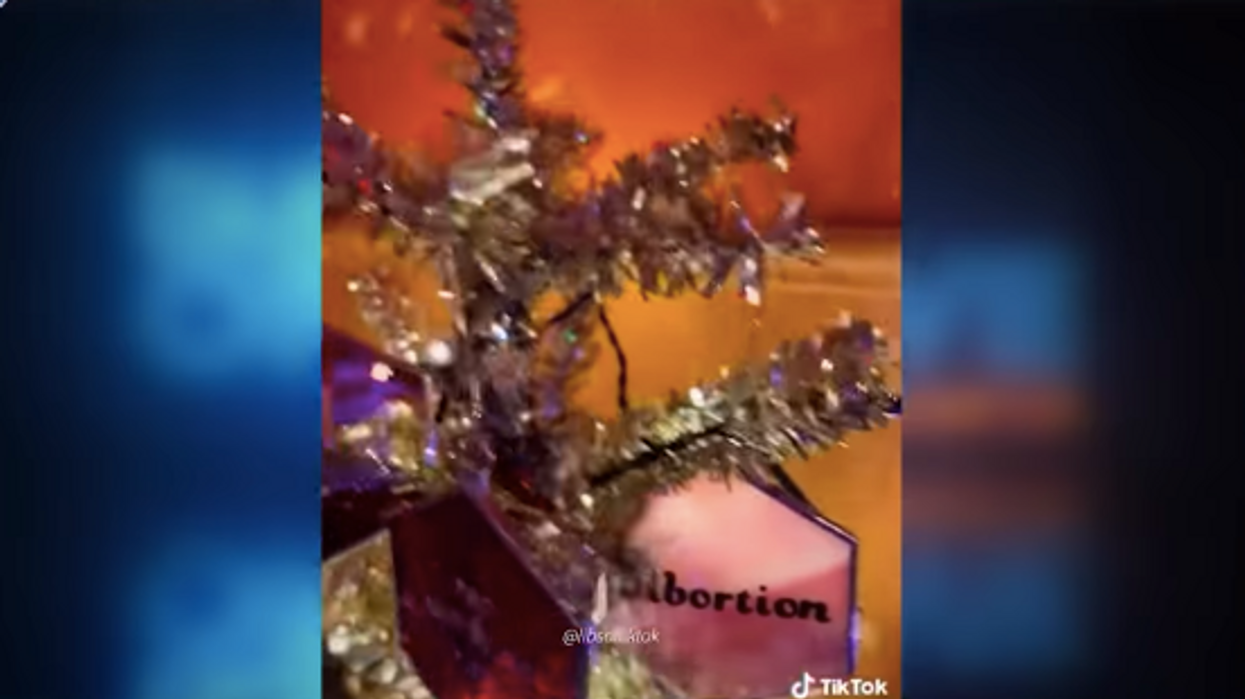 Crazy Christmas: Leftists decorate their trees with abortion ornaments