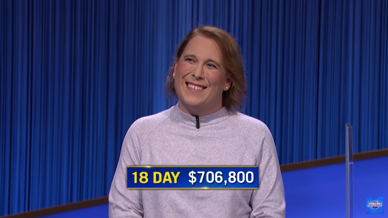 Transgender 'Jeopardy!' contestant, who is a biological male, congratulated for 'becoming the woman with the highest overall earnings in the show's history'