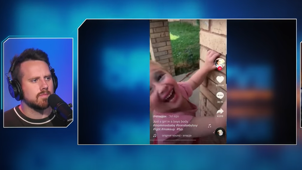 WATCH: Is this 4-year-old really transgender, or is Mom after TikTok fame?