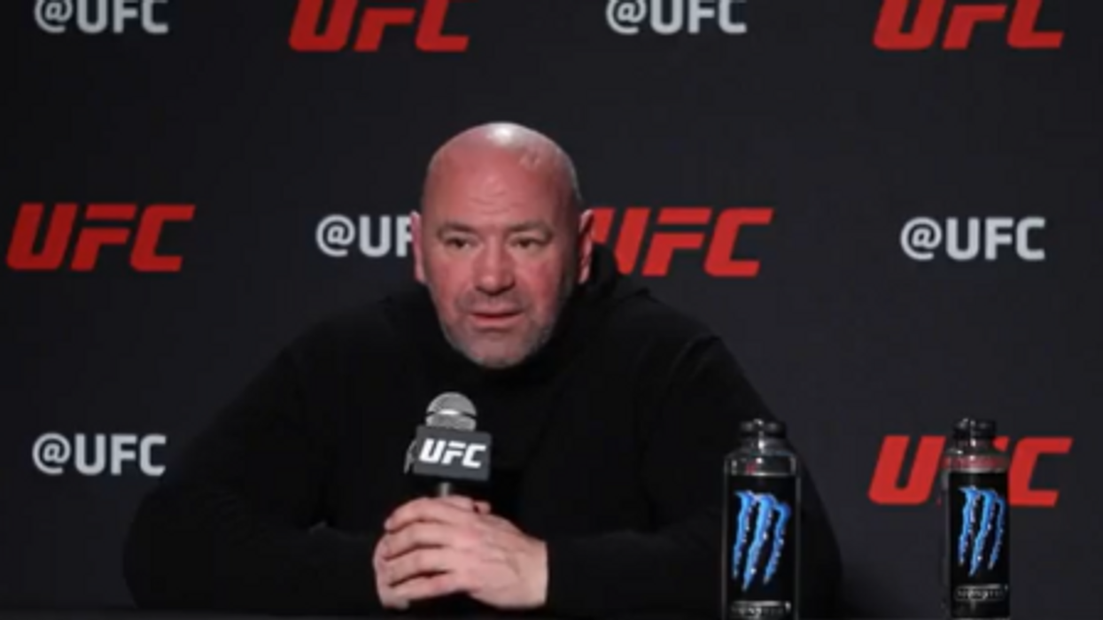Watch: Dana White spars with reporter over COVID treatments, defends Joe Rogan