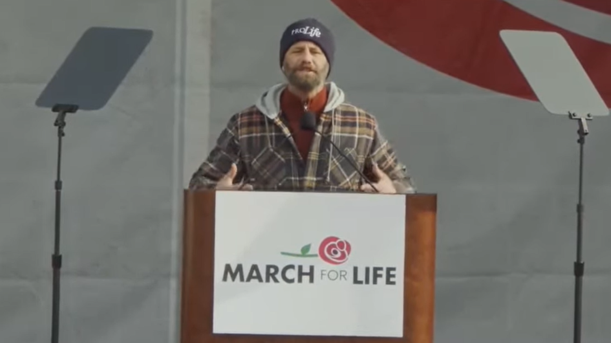 Kirk Cameron delivers rousing speech at March for Life rally: 'Our hope is not in the White House ... our hope is in the power of God working in the hearts of His people'