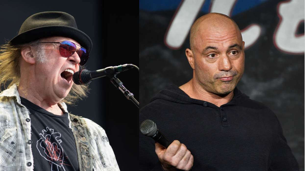 BUH BYE: Neil Young DEMANDS Spotify choose between his music or Joe Rogan — Spotify obliges